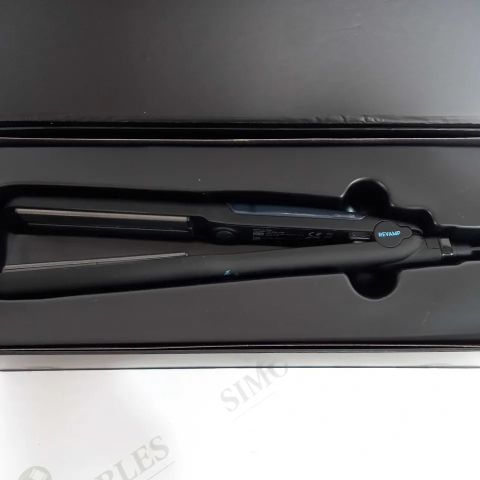 REVAMP PROGLOSS STEAMCARE HAIR STRAIGHTENER  RRP £120
