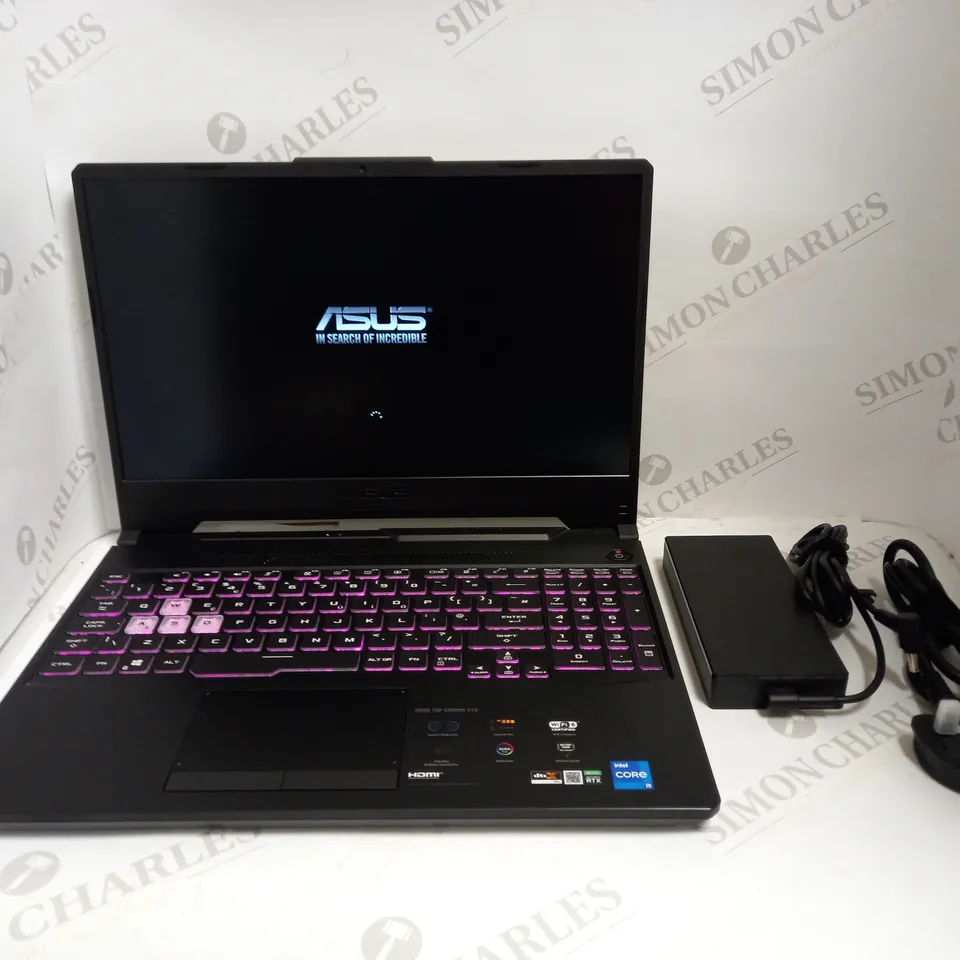 ASUS TUF 15.6" FHD 144HZ INTEL CORE I5 GEFORCE RTX 3050 F15 GAMING LAPTOP RRP £799