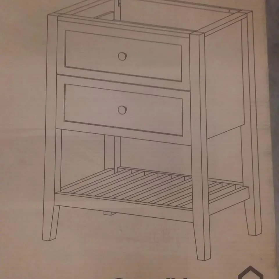 BOXED PERMA FREE-STANDING BASIN CABINET