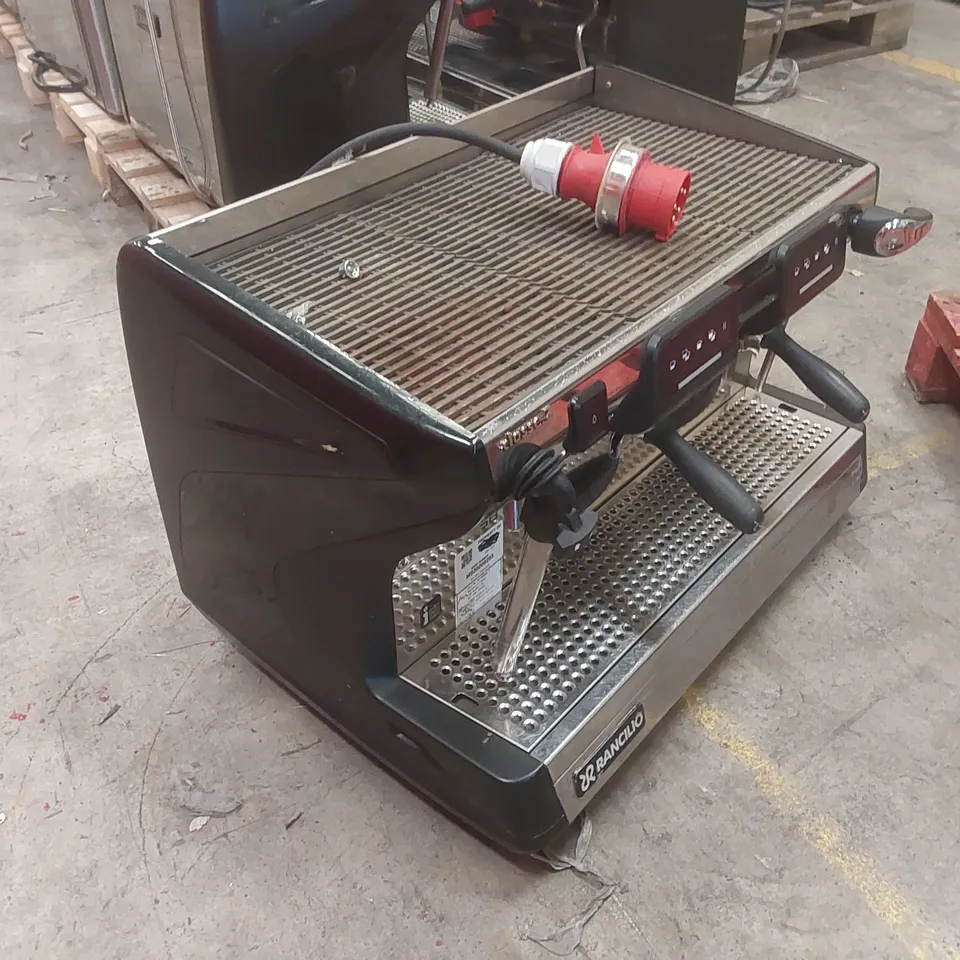 RANCILIO CLASSE 7 2 GROUP COMMERCIAL COFFEE MACHINE WITH ISTEAM