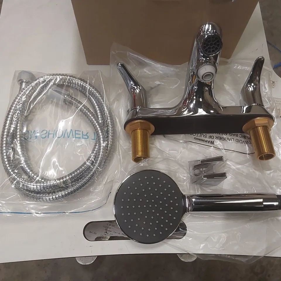 BRAND NEW BOXED LECICO BATH SHOWER MIXER CHROME