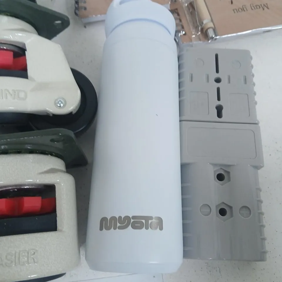 ASSORTED HOUSEHOLD PRODUCTS TO INCLUDE; PHILIPS AVENT ULTRA SOFT SOOTHERS (0-6M) –, HAVE A NICE POO SIGN, FOOT MAISER