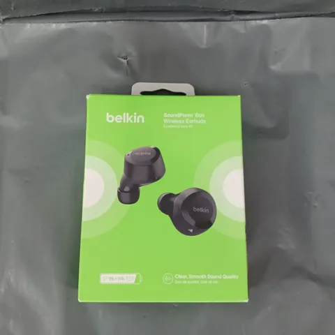 BOXED BELKIN SOUNDFORM BOLT WIRELESS EARBUDS 