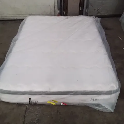 QUALITY BAGGED NOVILLA 23CM MEDIUM GEL MEMORY FOAM POCKET SPRUNG MATTRESS - 135CM DOUBLE