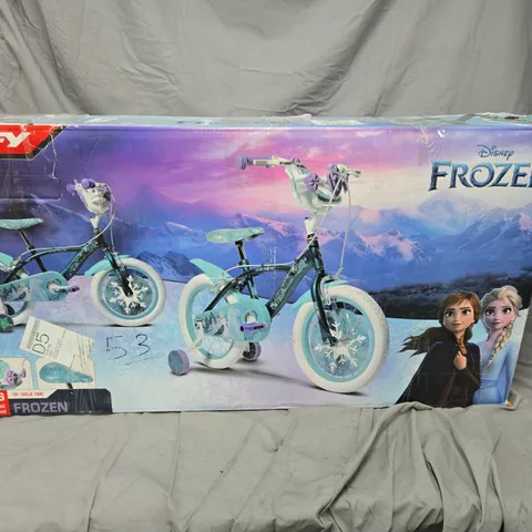 BOXED HUFFY 16" FROZEN BIKE - COLLECTION ONLY