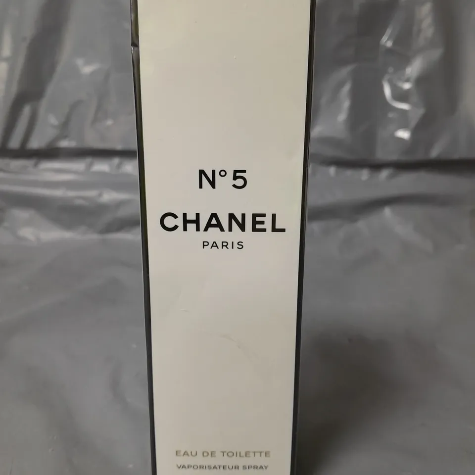 SEALED CHANEL NO5 EAU DE TOILETTE 100ML