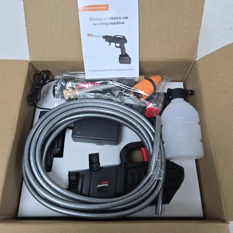 BOXED HOUSEHOLD PORTABLE LITHIUM BATTERY CAR WASHER