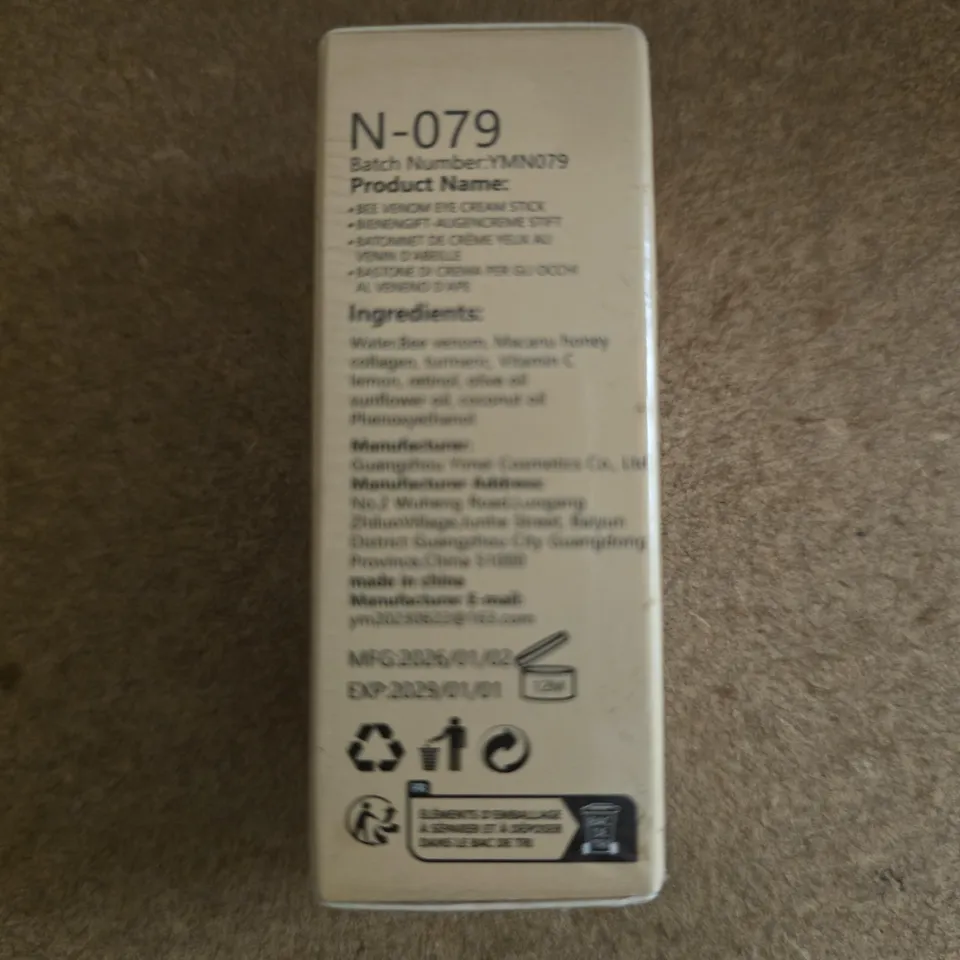 N-079 EYE CREAM STICK – 3.8G, MADE IN CHINA