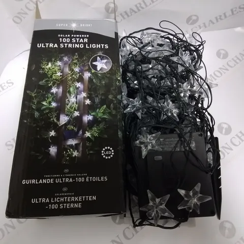 SUPER BRIGHT SOLAR 100 STAR ULTRA STRING LIGHTS