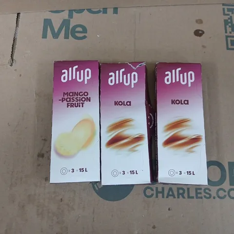 AIRUP MANGO PASSION FRUIT & COLA BEVERAGE MIX – 3 X 15L CARTONS (3 PACKS)