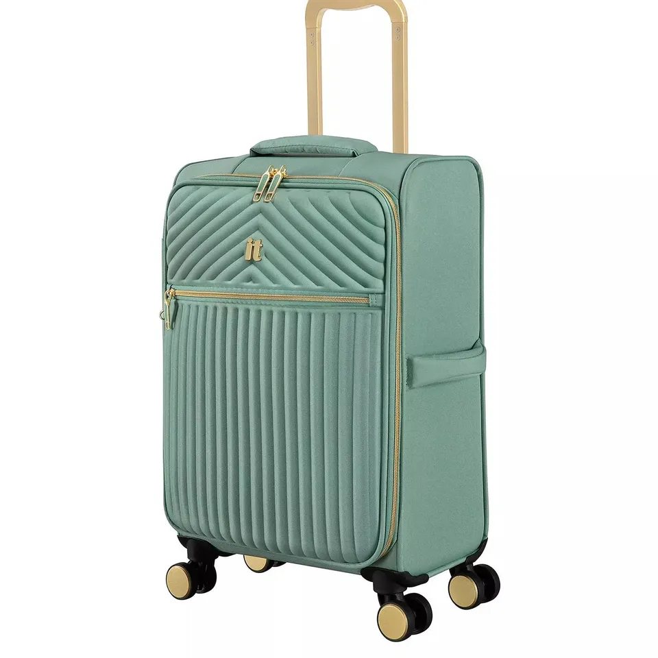 IT LUGGAGE ESPLANADE GRANITE GREEN CABIN SUITCASE