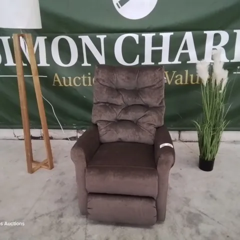 BRAND NEW JOYNSON HOLLAND LIFT & RISE CHAIR - VISCOSITY MINK FABRIC
