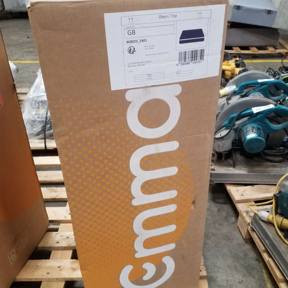 BOXED APPROX 135×190CM EMMA MATTRESS 