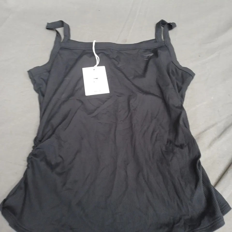GYMSHARK ELEVATE RUCHED TANK SIZE XL