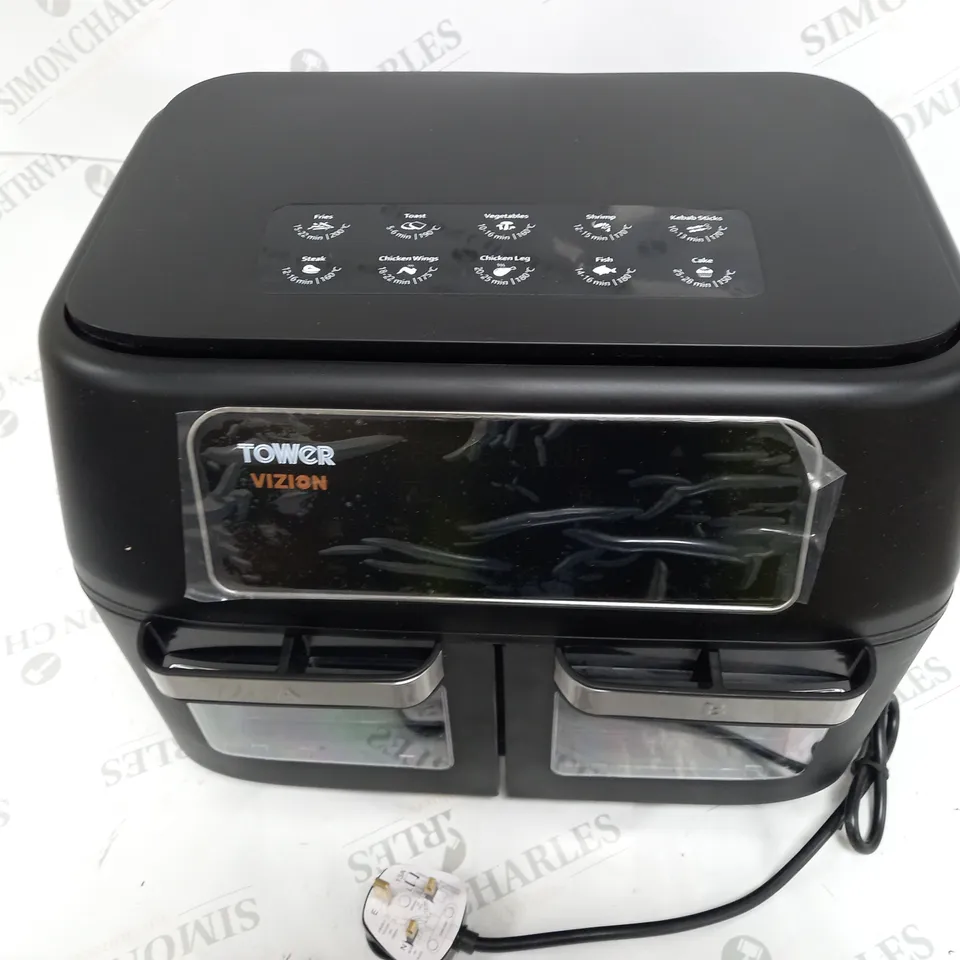 BOXED TOWER VORTX VIZION EXPRESS DUAL 11L AIR FRYER