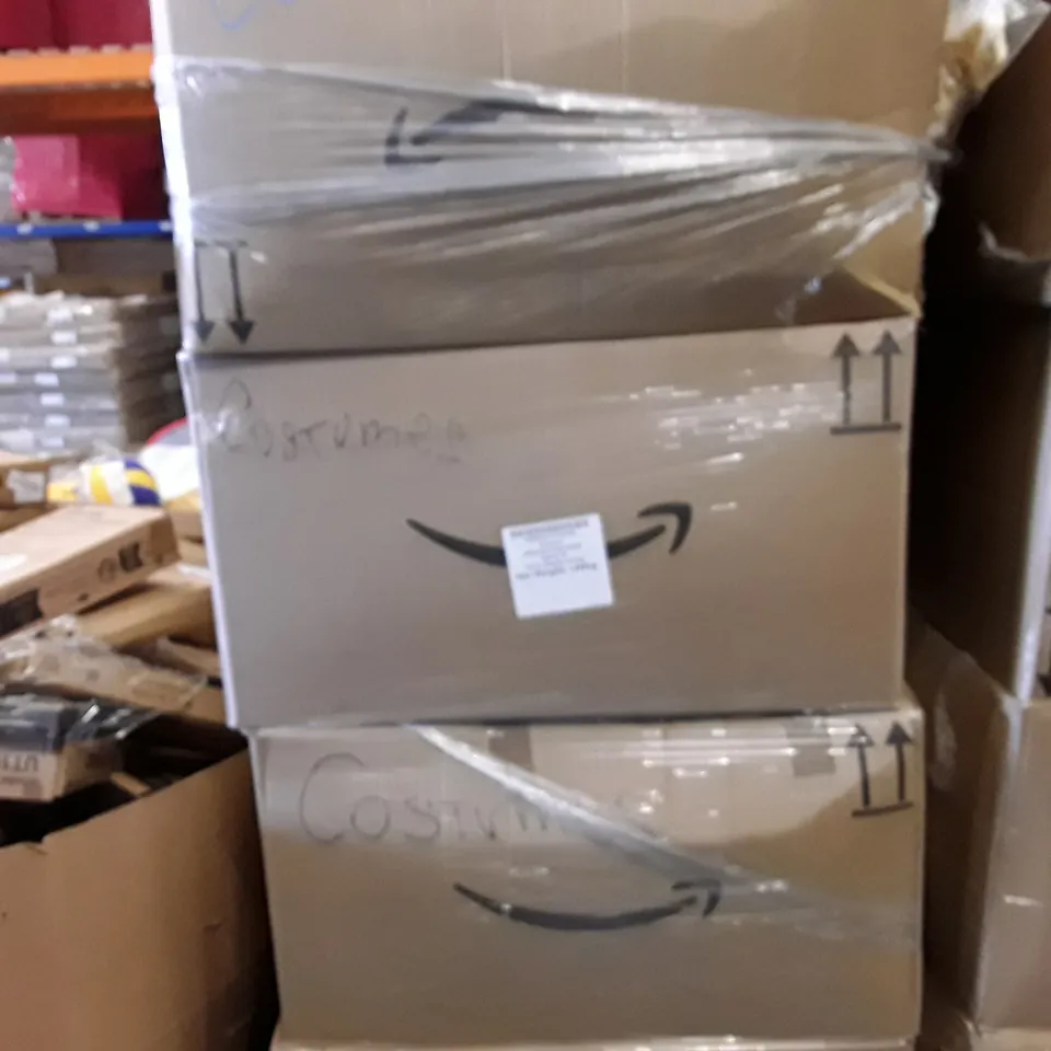 PALLET CONTAINING 8 BOXES OF ASSORTED COSTUMES 