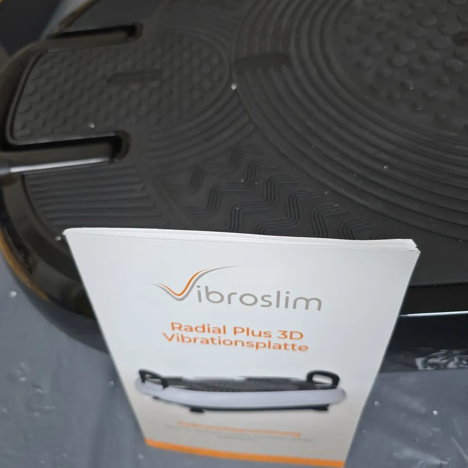 VIBROSLIM RADIAL PLUS 3D VIBRATION PLATE