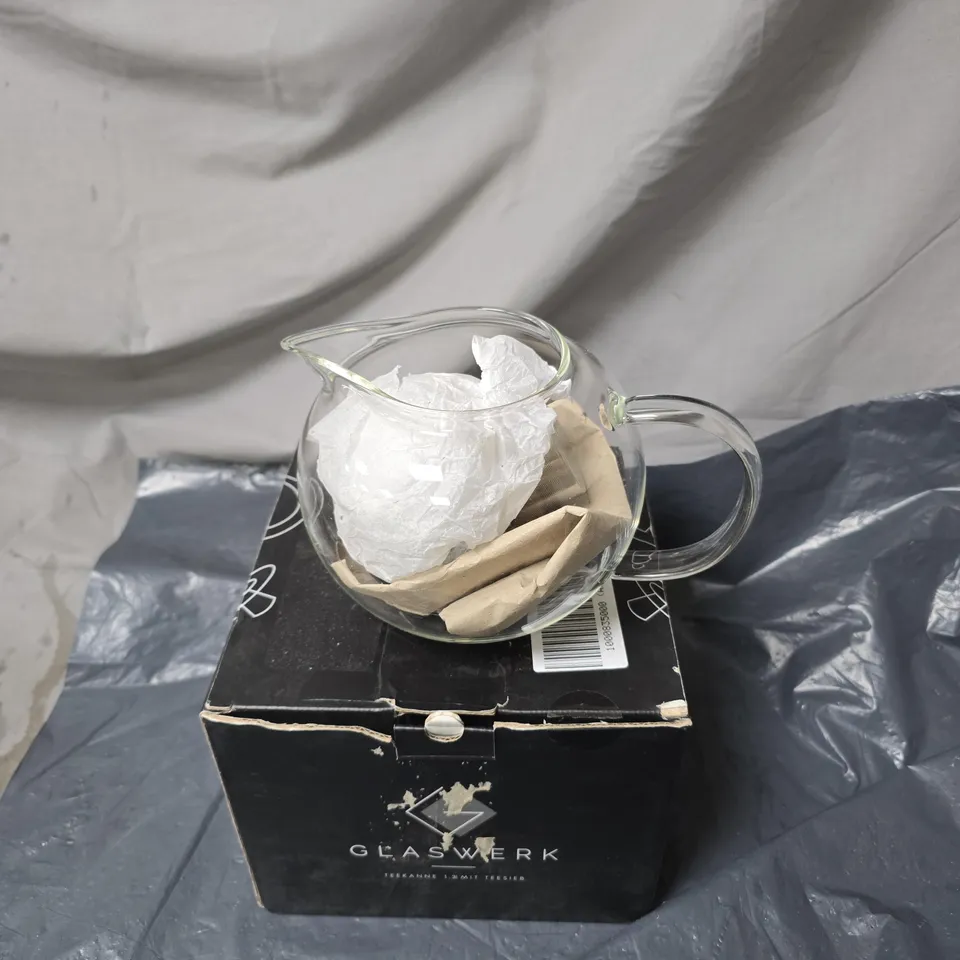GLASWERK 1.3L GLASS JUG BOXED