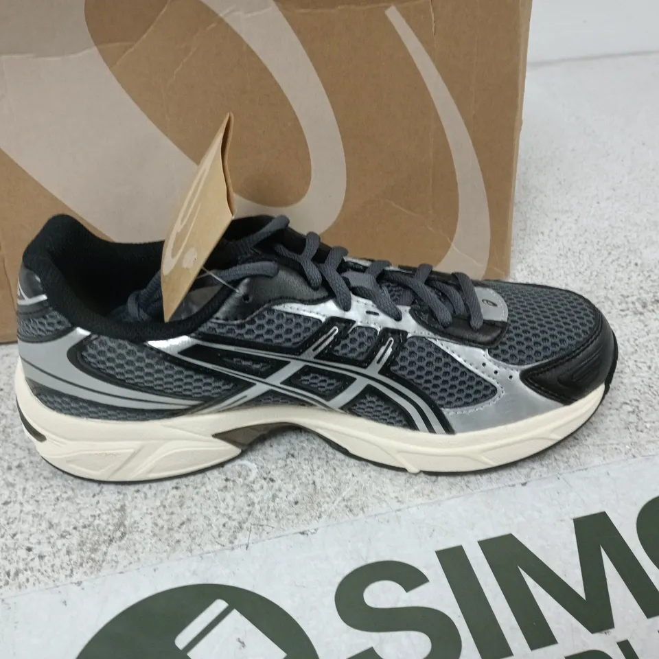 ASICS GEL-1130 STEEL GREY/BLACK MENS RUNNING SHOES UK 5.5 (US 6.5)