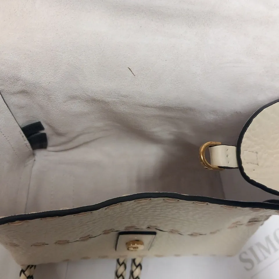 LANVIN SMALL RECTANGULAR BAG STITCHING CALFSKIN