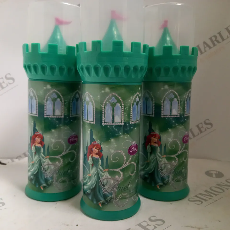 BOX OF APPROX 24 X 350ML DISNEY ARIEL CASTLE BUBBLE BATH 