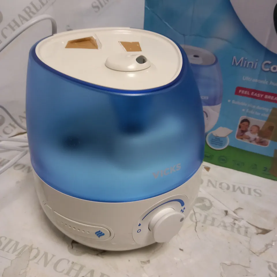 VICKS MINI COOLMIST ULTRASONIC HUMIDIFIER 