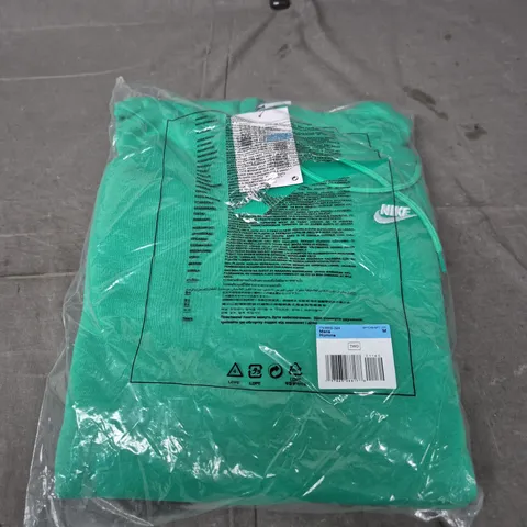 NIKE GREEN HOODIE SIZE M 