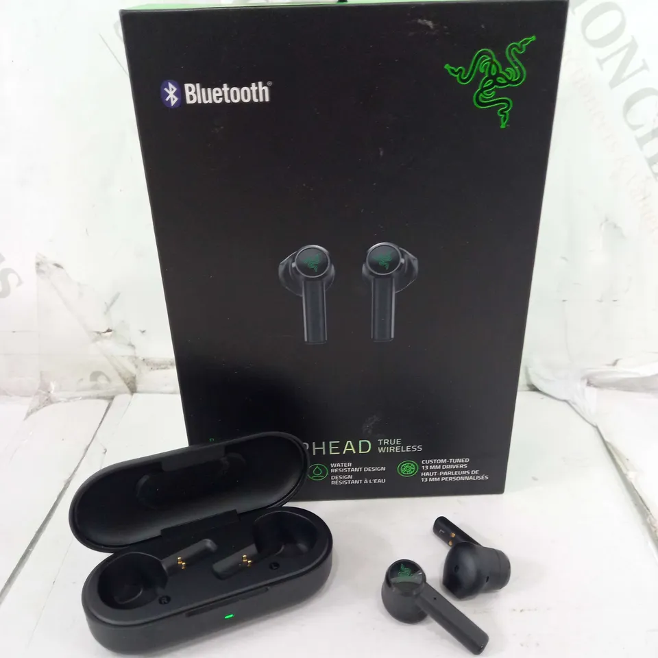 BOXED RAZER HAMMERHEAD TRUE WIRELESS EARPHONES 