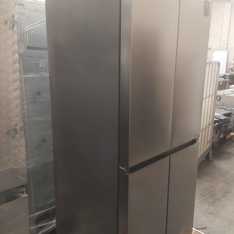 HISENSE PUREFLAT RQ5P470SAID WIFI CONNECTED TOTAL NO FROST MULTI-DOOR AMERICAN FRIDGE FREEZER - STAINLESS STEEL - D RATED