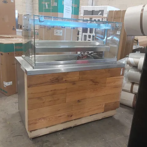 KUBUS COMMERCIAL BAIN MARIE DISPLAY COUNTER