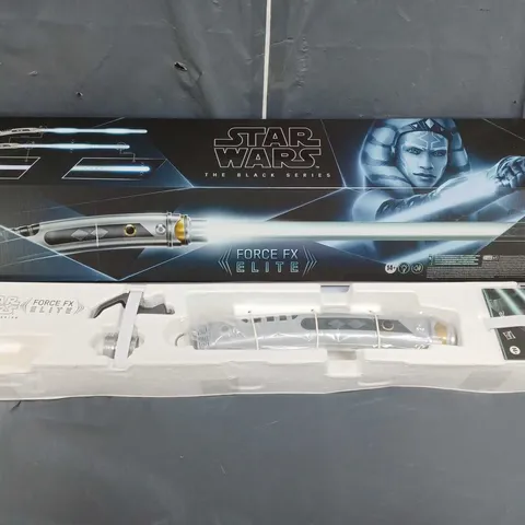 STAR WARS THE BLACK SERIES FORCE FX ELITE AHSOKA TANO LIGHTSABER - COLLECTION ONLY 