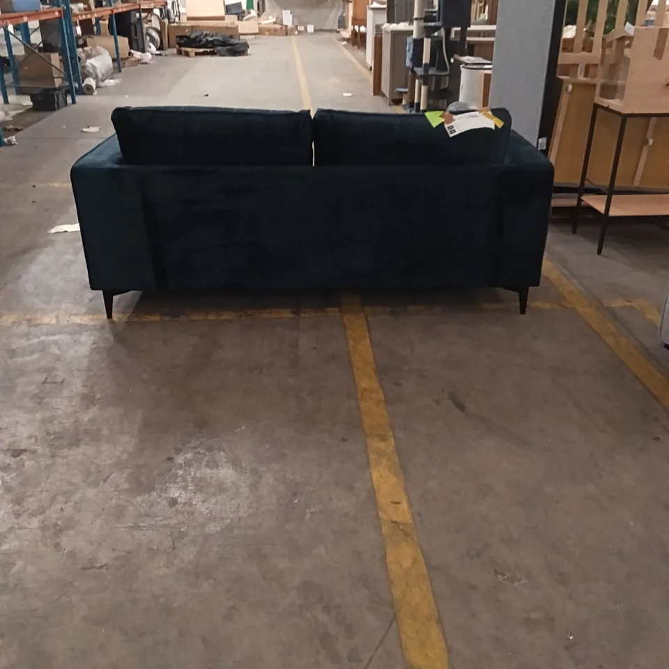 CARMEN MODERN UPHOLSTERED SOFA - BLUE 