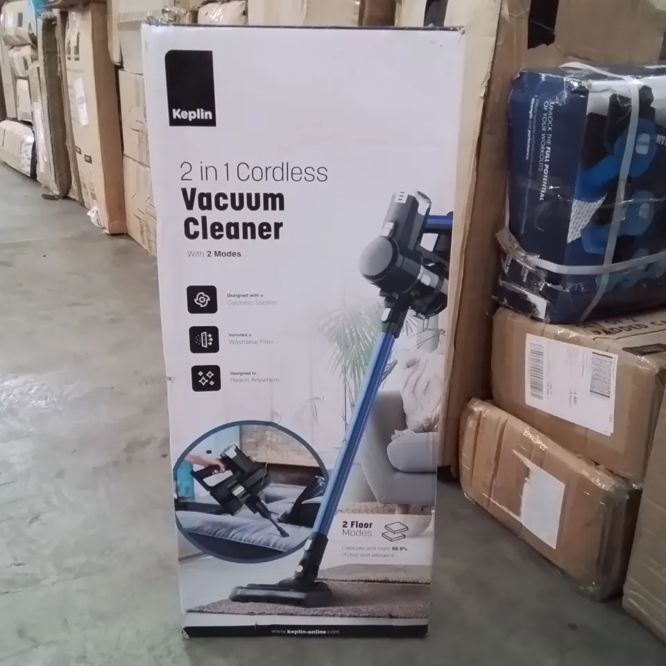 BOXED KEPLIN 2 IN 1 CORDLESS VACUUM CLEANER 
