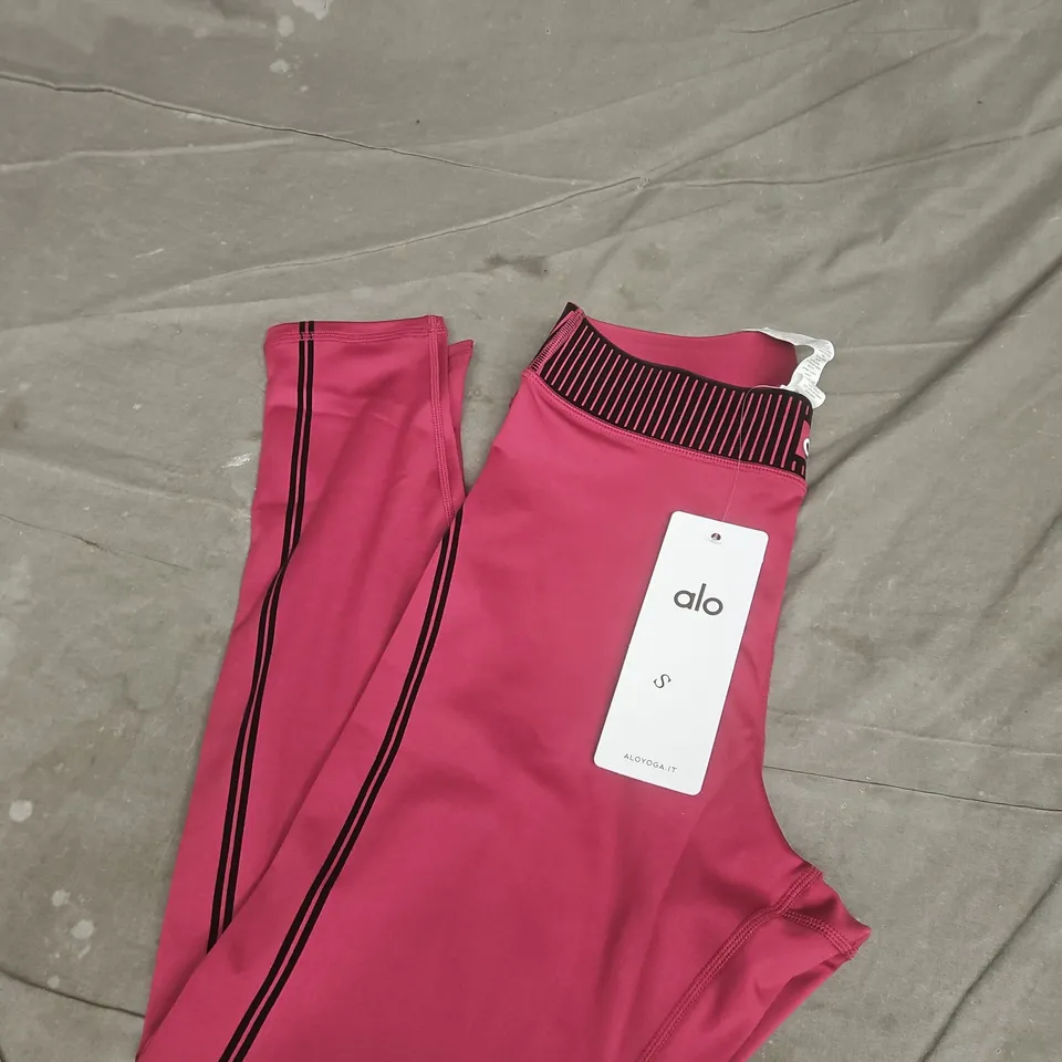 ALO YOGA LEGGINGS – PINK, SIZE S (WOMEN'S)