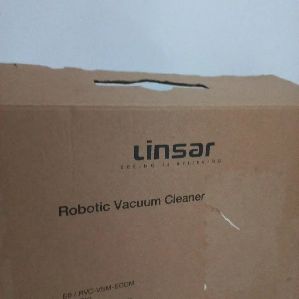 LINSAR ROBOTIC VACUUM CLEANER – BOXED