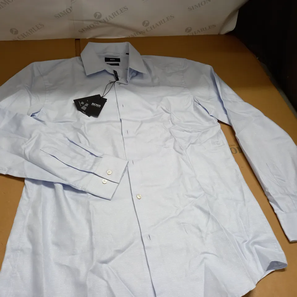 HUGO BOSS SLIM FIT LONG SLEEVE SHIRT - 42 16.5