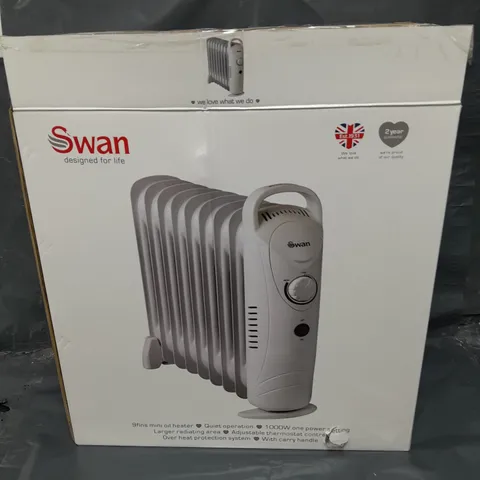 SWAN 1000W MINI OIL HEATER - COLLECTION ONLY