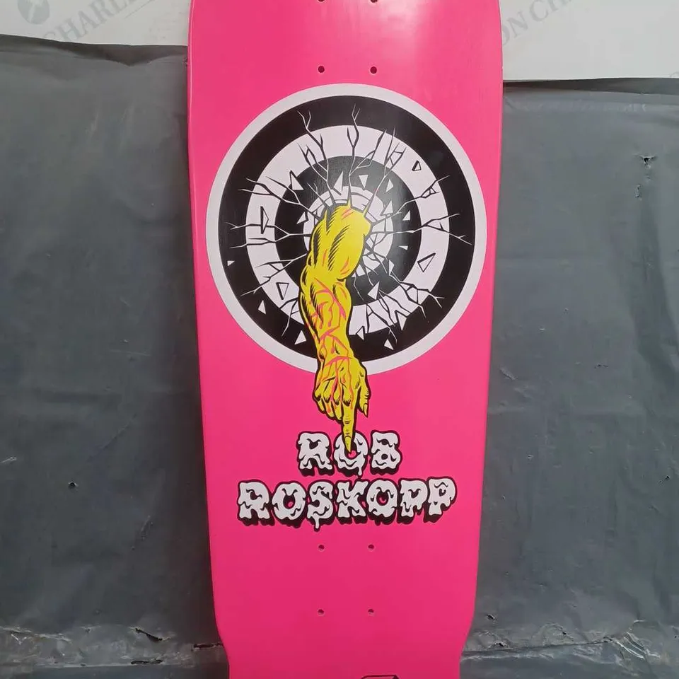 SANTA CRUZ PRO SERIES PINK SKATEBOARD DECK