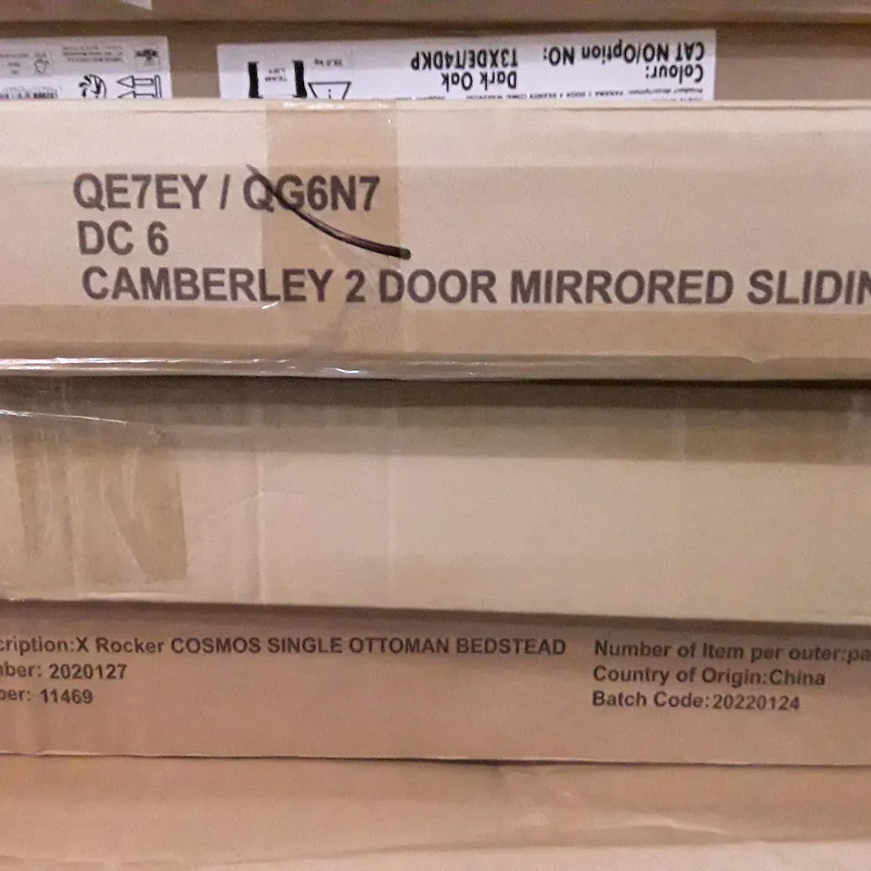 PALLET OF ASSORTED GRADE 1 PART PACK FURNITURE PARTS