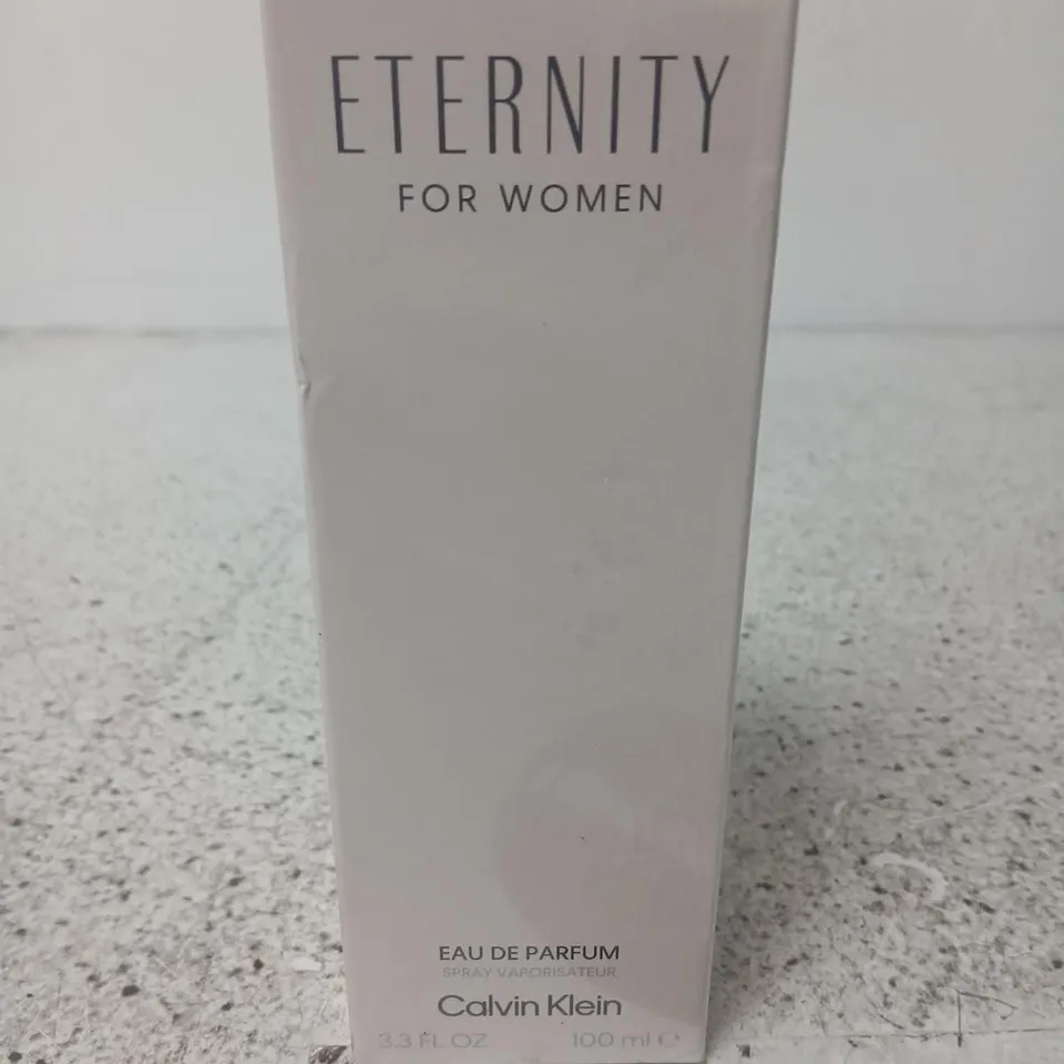 BOXED AND SEALED CALVIN KLEIN ETERNITY EAU DE PARFUM 100ML