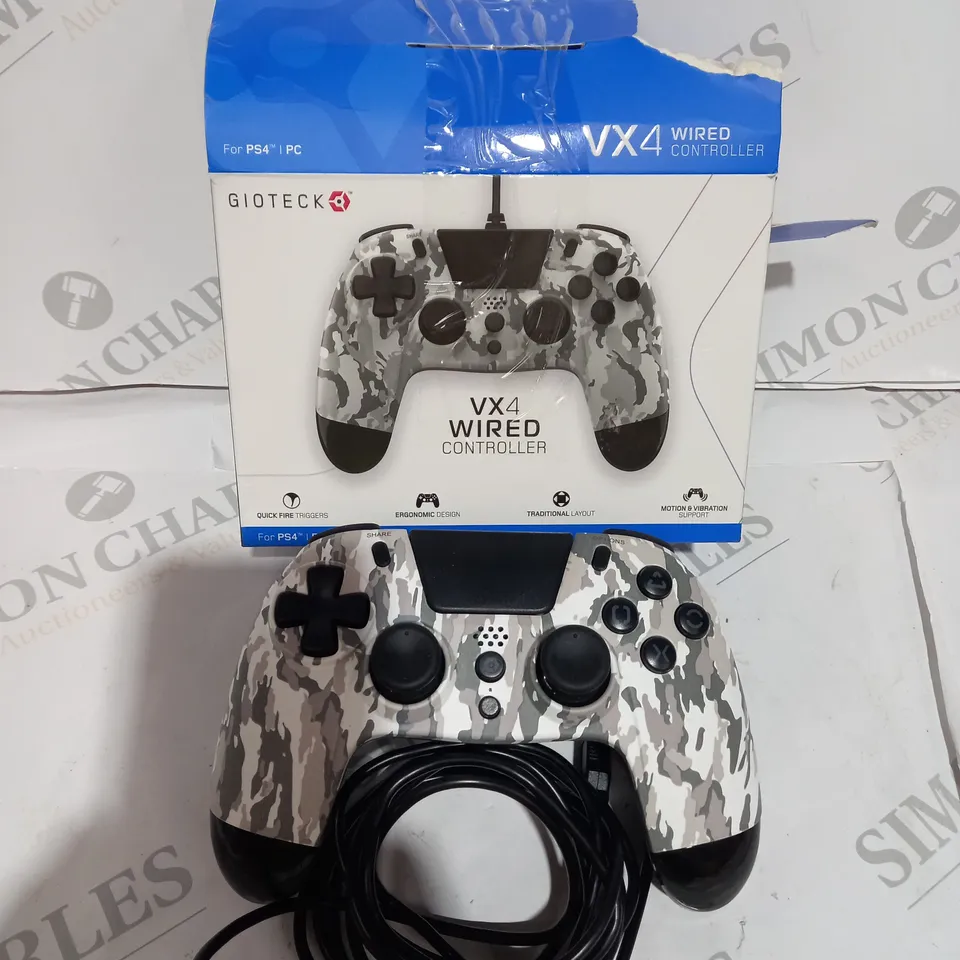 BOXED CAMO PLAYSTATION VX4 WIRED CONTROLLER