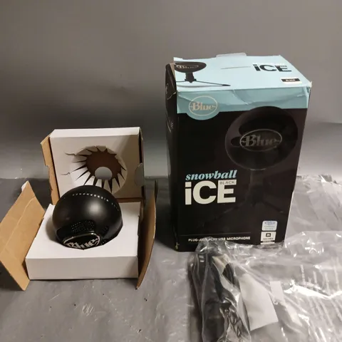 BOXED SNOWBALL BLACK ICE USB MICROPHONE