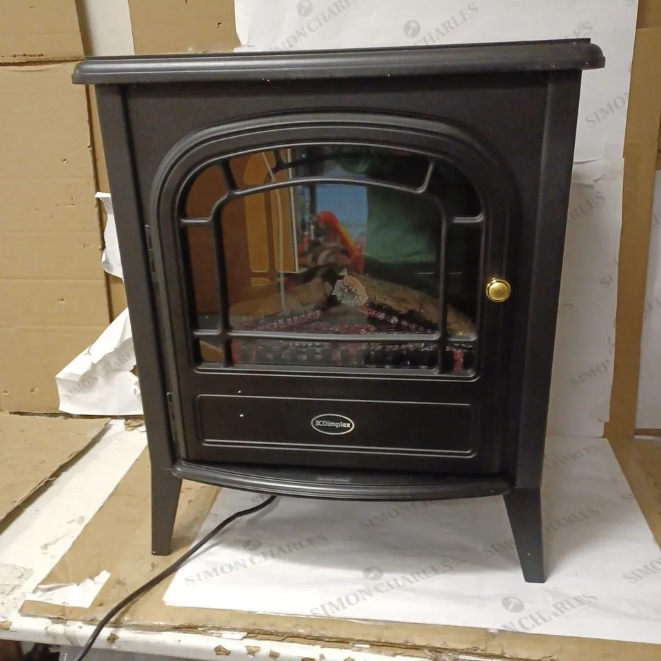 DIMPLEX CLUB ELECTRIC STOVE WITH OPTIFLAME EFFECT