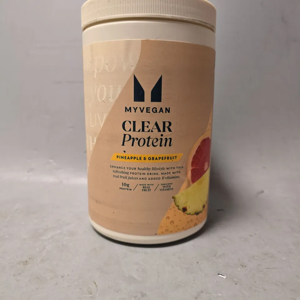 MY VEGAN CLEAR PROTEIN PINEAPPLE & GRAPEFRUIT 640G