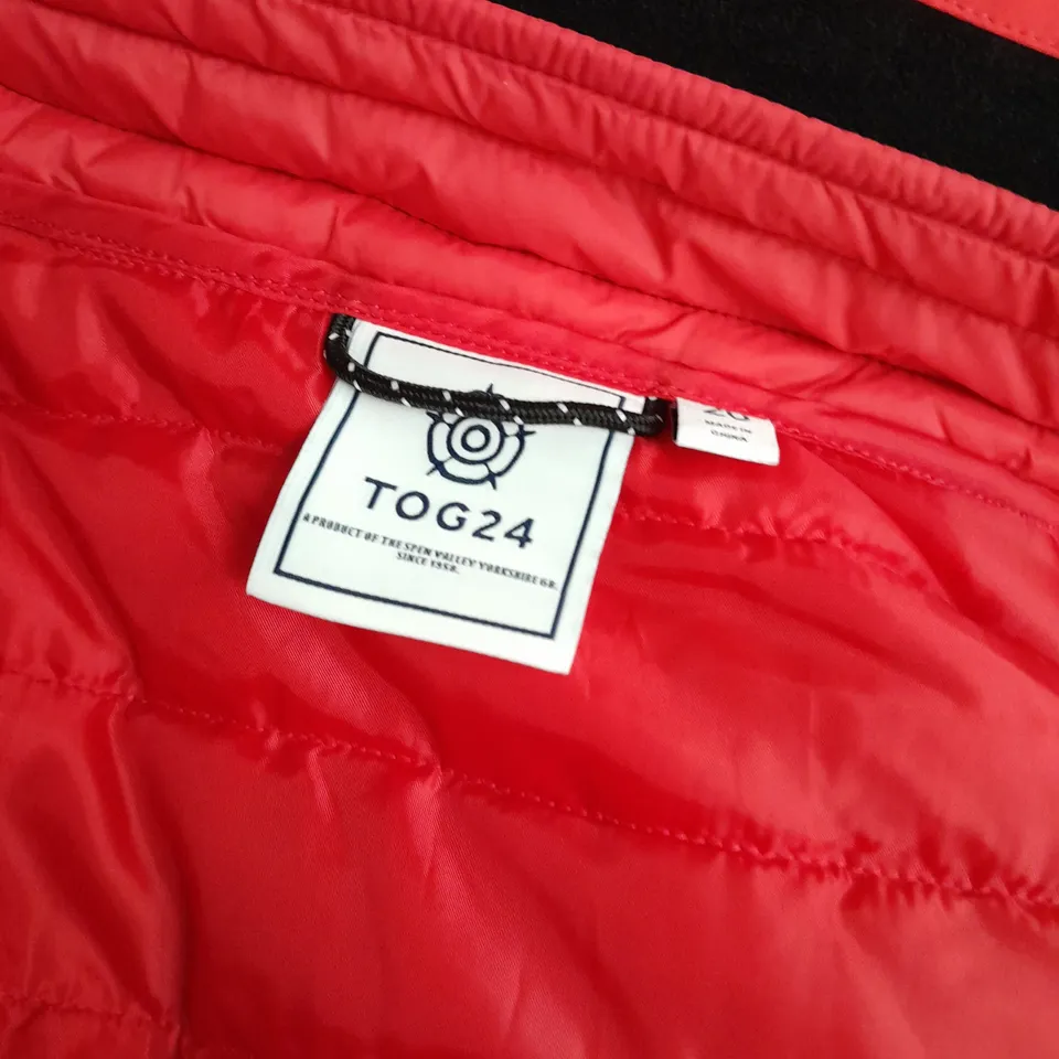 TOG24 BEVERLEY WOMENS JACKET DARK CORAL - SIZE 20