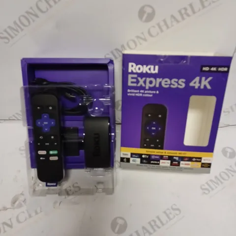 BOXED ROKU EXPRESS 4K STREAMING STICK