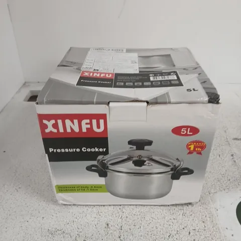 XINFU PRESSURE COOKER 5L – STAINLESS STEEL