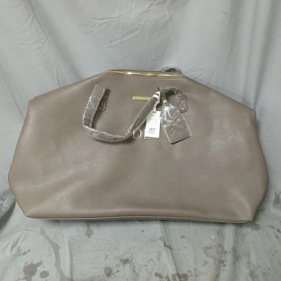 KATIE LOXTON WEEKEND HOLDALL TAUPE DB