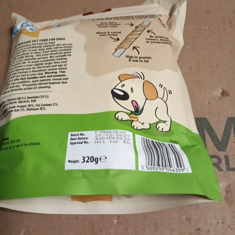 GOOD BOY CHEWY CHICKEN TREATS 320G FOR DOGS