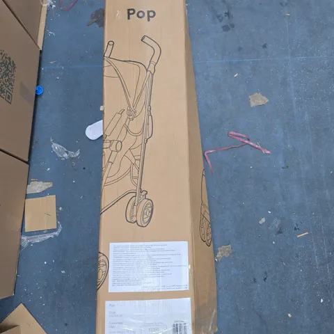 BOXED SILVER CROSS POP STROLLER - SAGE - COLLECTION ONLY